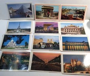 21 de cărți poștale - PARIS