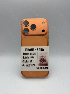 Iphone 17 PRO 256 GB 