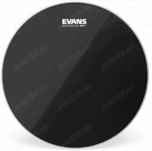 Fata de toba (membrana, drumhead) Evans Resonant Black 14" noua