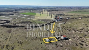 Teren intravilan Mosnita Noua 627mp+ constructie cadru metalic - imagine 2