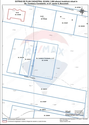TEREN intravilan sos.Magurele– 1.000 MP | D =25 ML | Toate utilitatile