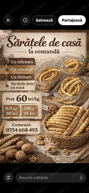 Sărățele de casă  - imagine 2