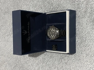 Ceas negru Maserati