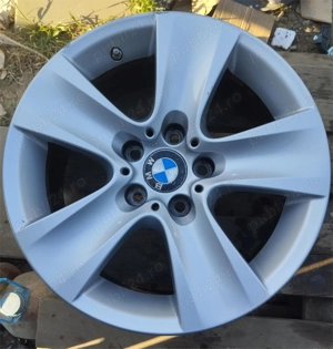 Jante aliaj 17 zoll originale BMW Seria 5 F10 / F11 Seria 6 F12 / F 13 cu senzori - imagine 3