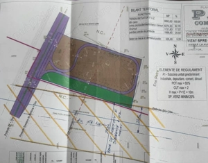 Teren industrial cu PUZ aprobat, 10.000 mp Soseaua de Centură, ideal pentru hale și logistică  - imagine 2