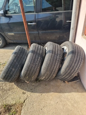 4 cauciucuri de vara 205 55 16 cu jante de aliaj 5x120 De insignia sau bmw