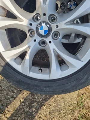 4 cauciucuri de vara 205 55 16 cu jante de aliaj 5x120 De insignia sau bmw - imagine 5