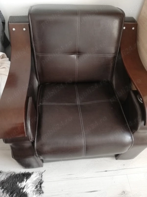 Vând canapea extensibila colțar +fotoliu