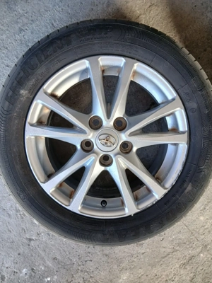 jante cu cauciucuri toyota  - imagine 3