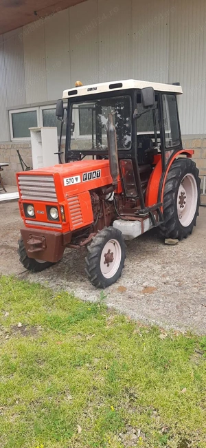 Fiat 570 tractor   Puternic, Fiabil, Pregătit de Muncă - imagine 5