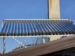 Kit colector solar cu 25 de tuburi + automatizare