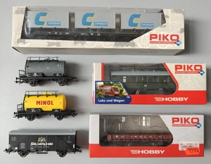 Vagoane trenulet electric H0 Piko