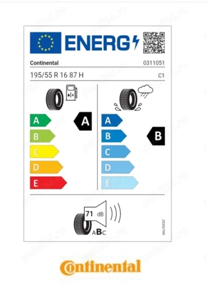 Anvelope vară Continental EcoContact 6 195/55 R16 H ( DOT 1225 ) - imagine 10