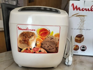 Masina de facut paine Moulinex , stare buna - imagine 2