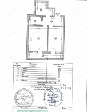 Apartament 2 camere de vanzare Kamsas - imagine 12