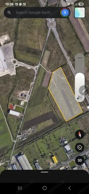 Aeroport - Teren industrial - S 1.5 ha - Utilitati la marginea parcelei - imagine 2