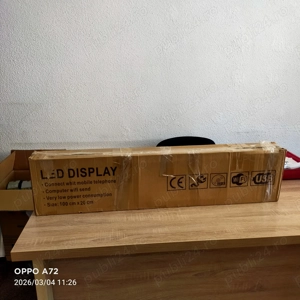 Placă LED WiFi cu text derulant - roșu 100 x 20 cm - imagine 3