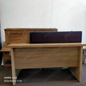 Placă LED WiFi cu text derulant - roșu 100 x 20 cm - imagine 2