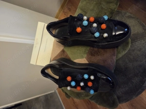 Pantofi MUSETTE balerini 37 Negri Piele Naturala Eleganti la Cutia lor cu dustbag