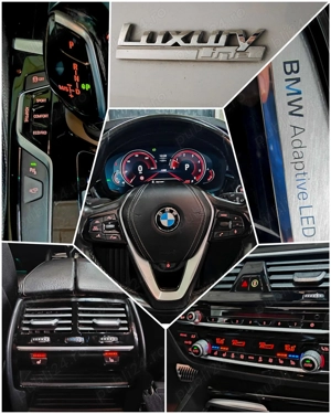 BMW 520d 190 an 2018 Luxury, camere 360, trapa, ventilație scaune, volan incalzit  - imagine 5