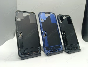 Carcasa mijloc iPhone 16 Ramă mijlocie + Butoane de pornire + Volum + Suport Sim