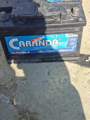 vînd baterie auto 200 lei -75V Ah și casetofon Auto - imagine 3