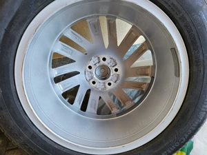 Jante Roti 19 Iarna VW Touareg Originale / Anvelope Iarna 255 55 R19 - Rulate 100km. - imagine 5