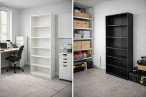 10buc. Dulapuri cu rafturi PAL   Second Hand   Stare bună; Raft; Dulap