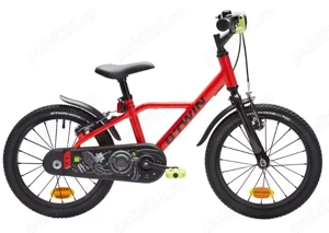 Bicicleta B'TWIN 16" ALUMINIU 900 RACING, 4-6 ani,ca NOUA (maxim 7 iesiri)