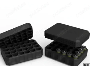 HELiX Tactical Battery Vault   Organizator Profesional 24 X CR123A   16340