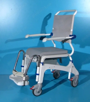 Scaun pentru WC si baie din aluminiu Aquatec Ocean