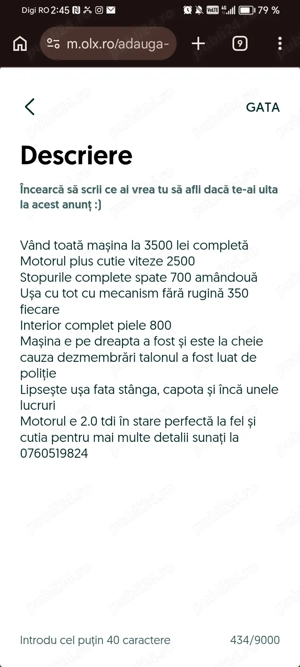 Dezmembrez Passat B6  - imagine 5