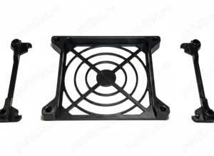 Suport Ventilator 80 120mm Cu Filtru Integrat   Carbon Composite Edition
