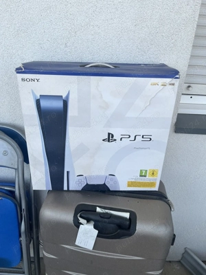 Consolă Sony PS5 ediție Blu-Ray - Albă