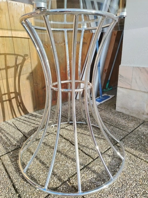 Masa rotunda de sticlă  - imagine 4