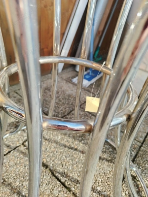 Masa rotunda de sticlă  - imagine 3