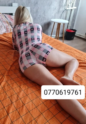 Blonda nebunatică la tine in oraș 100% Reală 