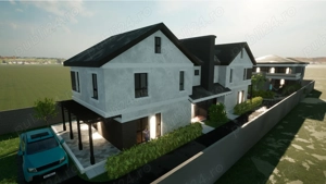 Teren + Autorizatie construire 3 locuinte - Petresti, Corbeanca - imagine 5