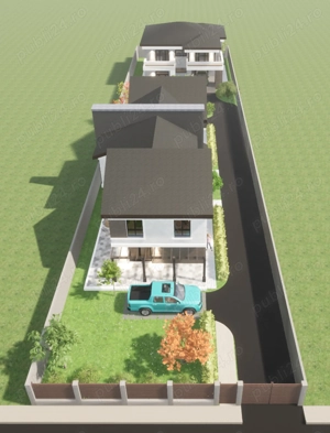 Teren + Autorizatie construire 3 locuinte - Petresti, Corbeanca - imagine 3