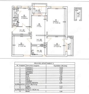 Apartament 4 camere, parter inalt zona Punctele Cardinale - comision zero - imagine 10