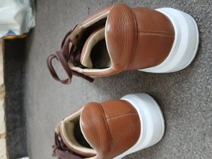 Pantofi piele, handmade, marimea 42 - imagine 3