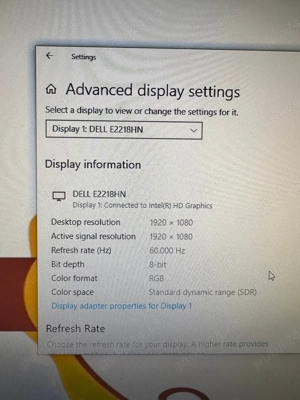 Monitor Led FullHd HDMI Dell E2218HN 21.5  - imagine 5
