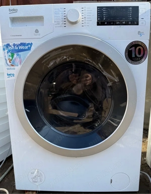 Masina de spalat rufe cu uscator Beko HTV8733XS0, Spalare 8 kg, Uscare 5 kg, 1400 RPM, clasa A