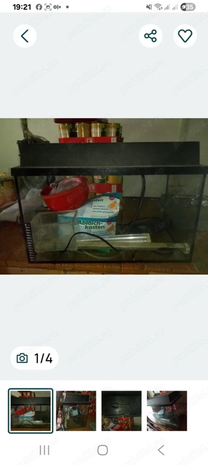 Vând acvariu stare buna - imagine 4