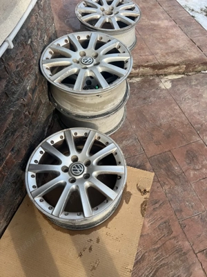 Jante aliaj 17  5x112 stil bbs donington pentru Vw Golf jetta passat - imagine 5