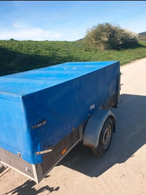 Remorca Saris 1200 kg franata  - imagine 3