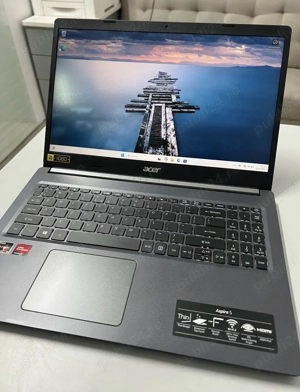 Laptop birou Acer Aspire 5 cu Ryzen 5500U IPS FullHd