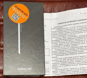 Samsung S25 5G Navy sigilat, garantie 2 ani