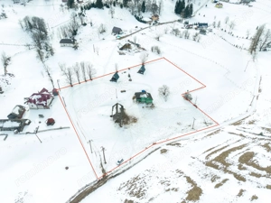 Teren 7,656 mp + Cabane tip A Frame, Fundata