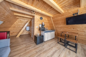 Teren 7,656 mp + Cabane tip A Frame, Fundata - imagine 9